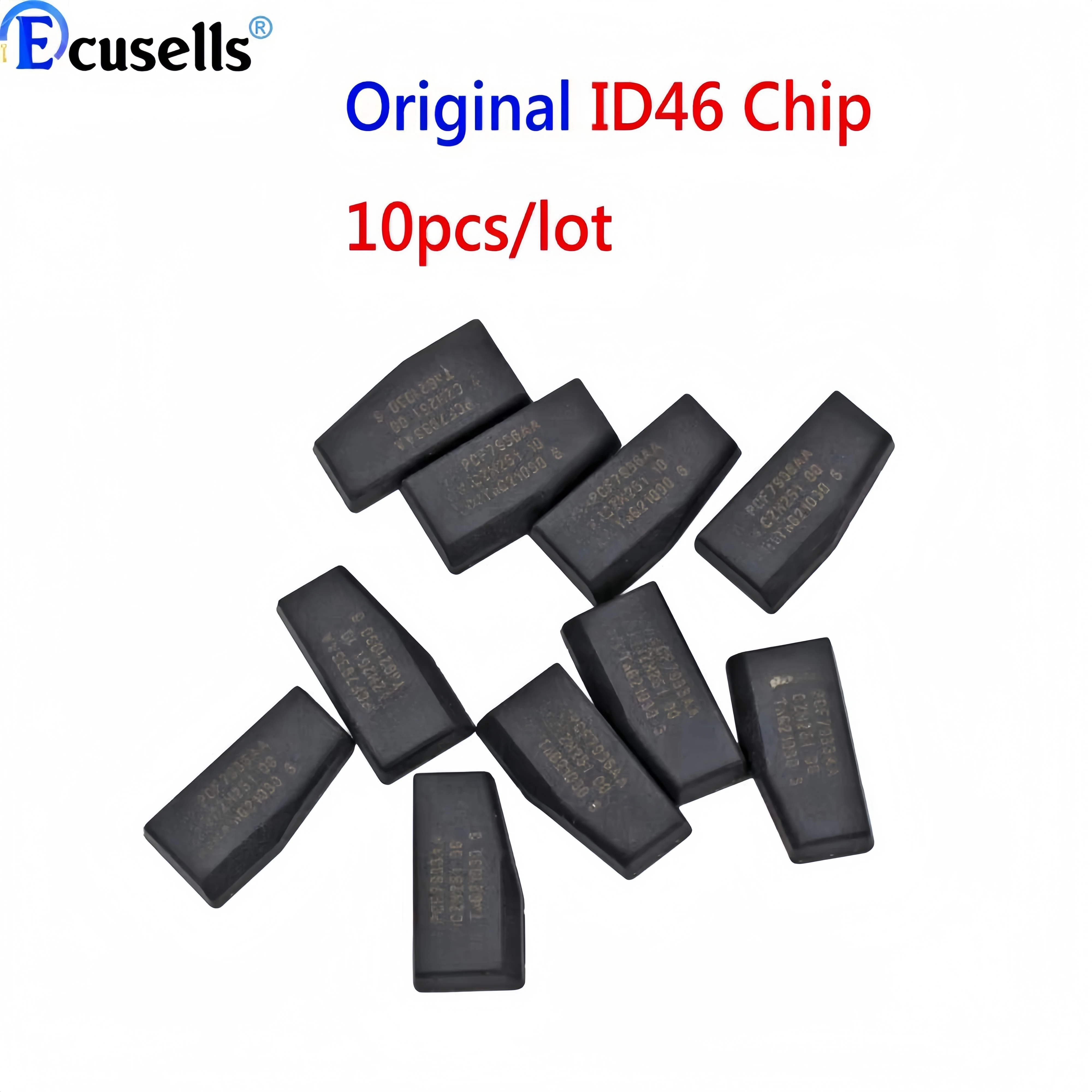 10 Uds Original/deftermarcado ID46 PCF7936 transpondedor de cerámica en blanco Chip de llave de coche para Honda/Hyundai/Kia/Mitsubishi/Nissan/Peugeot