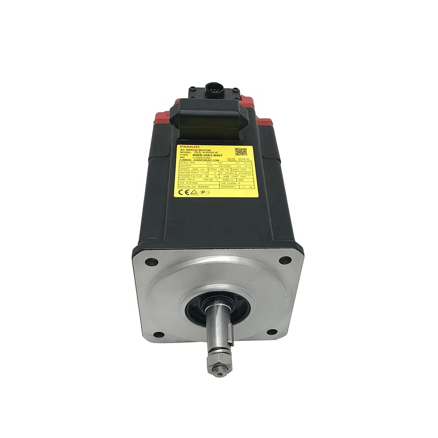 100% New and Original Fanuc AC Servo Motor A06B-2063-B007