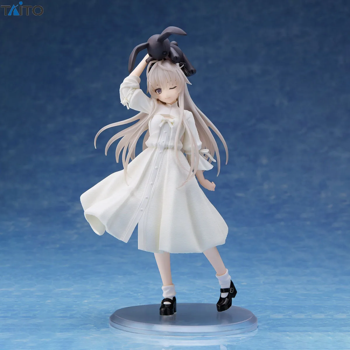 W magazynie Oryginalny TAITO Yosuga No Sora Kasugano Sora Osumashi Ver. Figurka anime Figurka akcji Anime Cartoon Model Dekoracja