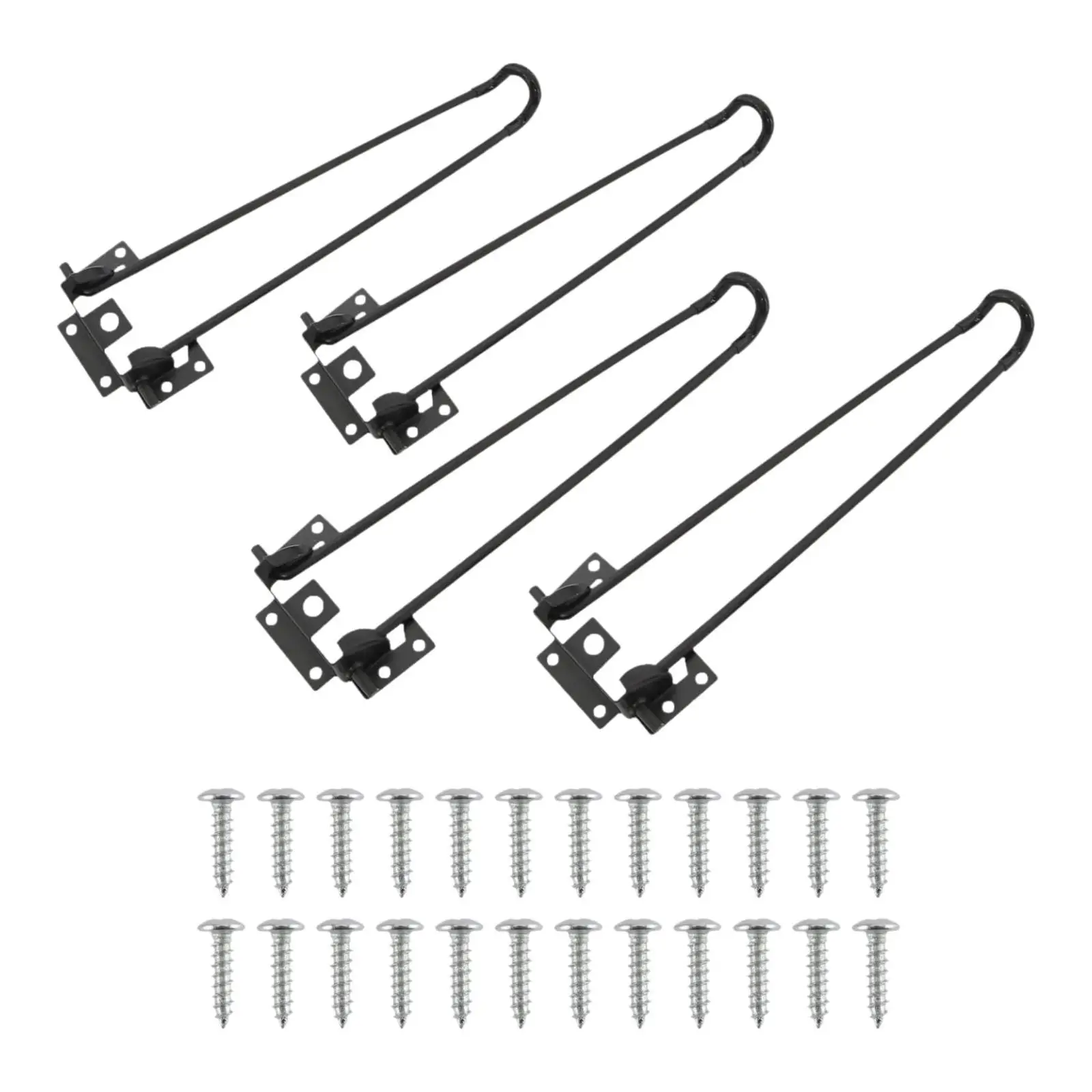 4x pernas de mesa dobráveis pernas de mesa ao ar livre resistentes para acampamento banco escritório