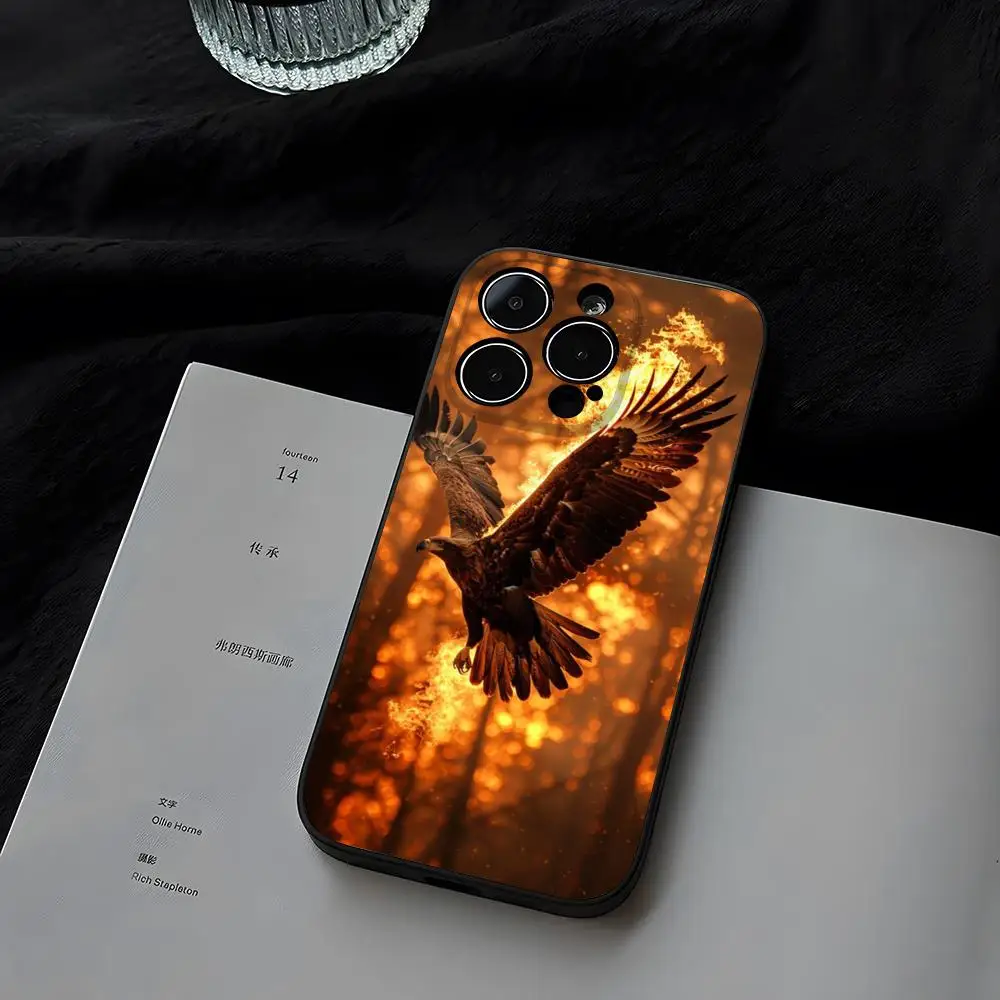 Eagle Phone Case Funda for iphone 14 13 15 11 16ProMax 12 Pro Max Mini Xr Xs X 7 8 Plus Covers