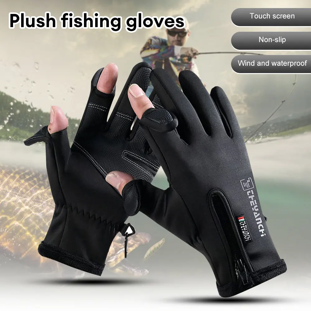 

Touch Screen Men Cycling Gloves Waterproof Winter Bicycle Gloves Riding Scooter Windproof Outdoor Motorcycle Ski Bike Warm Glove