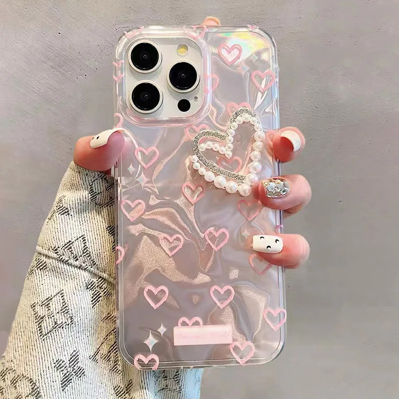 Cute Pearl Love Heart Case For iPhone 15 16 13 Pro 12 14 11 Pro Max 13 16 15 7 8 Plus XS Max X XR SE 2020 Chain Girl Phone Cover - AliExpress 202192403 Cute Pearl Love Heart Case For iPhone 15 16 13 Pro 12 14 11 Pro Max 13 16 15 7 8 Plus XS Max X XR SE 2020 Chain Girl Phone Cover - AliExpress 202192403