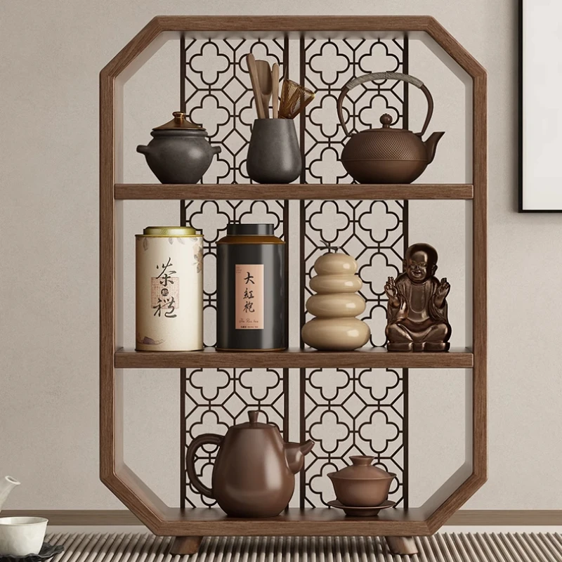 Massivholz Getränkehalter Mehrzweck Retro Ästhetische Teetasse Ständer Einfache Große Kapazität Getränkehalter Hause Tasse Organizer Dekoration