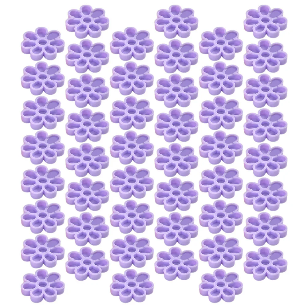 

100Pcs Eyelash Glue Cups Unique Design Multi-Grid Lash Holder Delay Drying Time Save Glue Lash Extension Grafting Tool