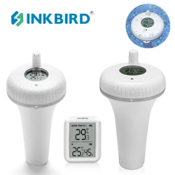 INKBIRD 2 tipi di termometro galleggiante per piscina Wireless/Bluetooth Display LCD digitale a temperatura accurata per esterni