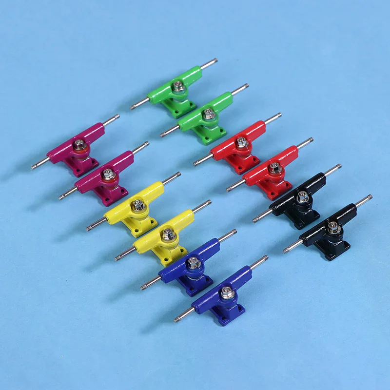 Truk Fingerboard 32MM Profesional Single Axle Untuk Finger Skate Board Mini Zinc Alloy Skateboard Trucks Mainan