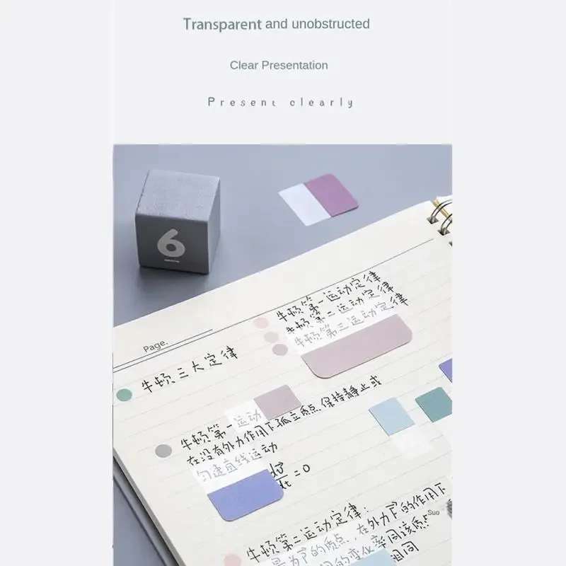 Sticky Notes Loose-leaf Paper Index Stickers Label Stickers Classification Instructions Sticky Strong Bookmark