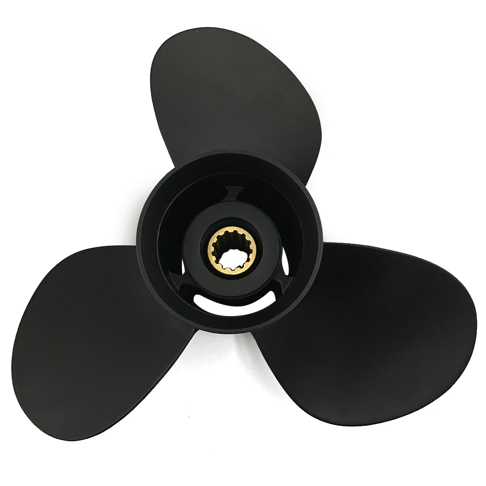 Boat Propeller 11x15 for Tohatsu 40HP-60HP 3 Blades Aluminum 13 Tooth RH OEM NO: 3T5B64532-1 11x15