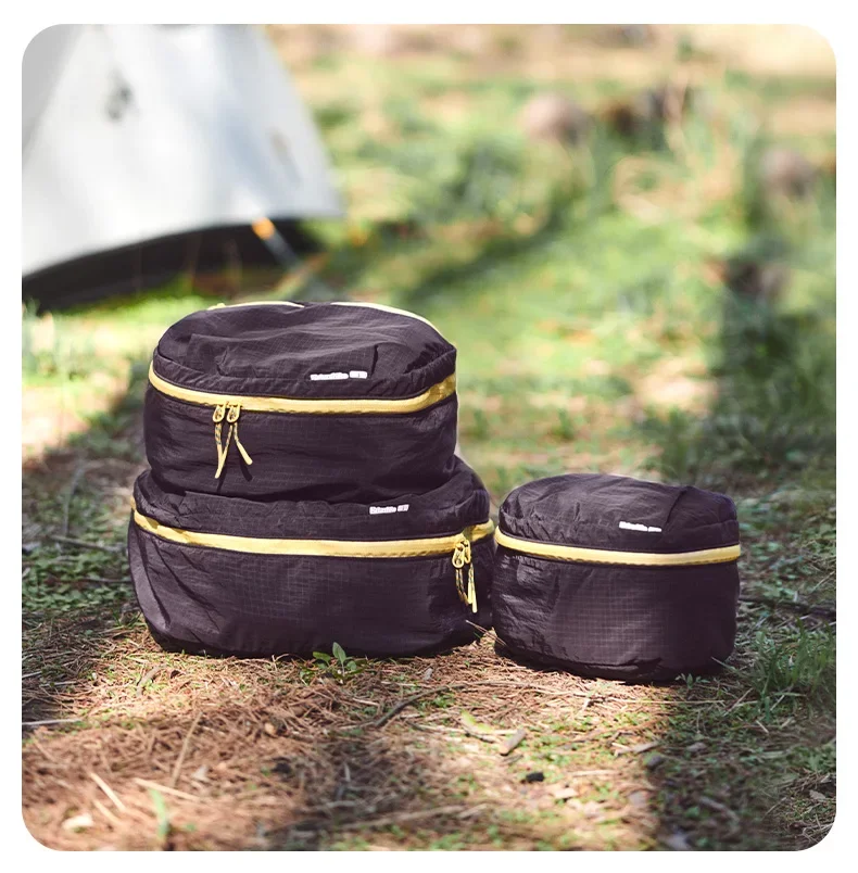 Naturehike 3-teiliger, ultraleichter, tragbarer, zusammenklappbarer Reise-Organizer, Kosmetiktasche, großes Fassungsvermögen, wasserdicht, multifunktionale Aufbewahrung – Detail 7