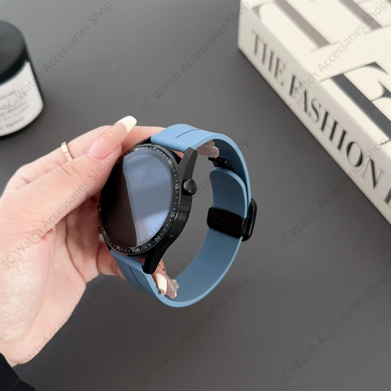 Cinturino in Silicone con chiusura magnetica da 20/22mm per Samsung Galaxy Watch 4 5 6 pro 40mm 44mm 45mm 42/46mm bracciale per Huawei GT3 pro band