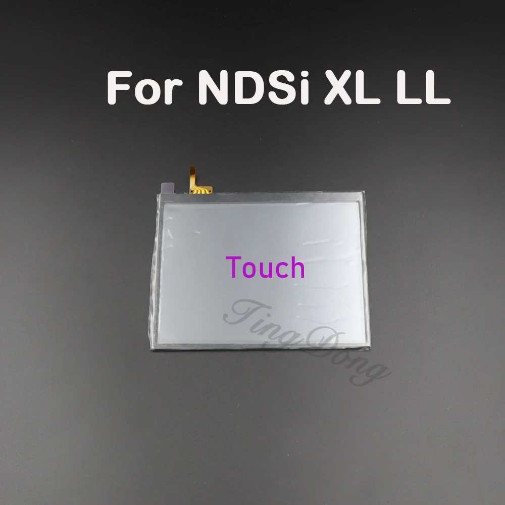 Para NDSi NDSi XL LL pantalla de repuesto y Panel digitalizador de pantalla táctil consola superior inferior/superior inferior piezas de reparación de pantalla LCD