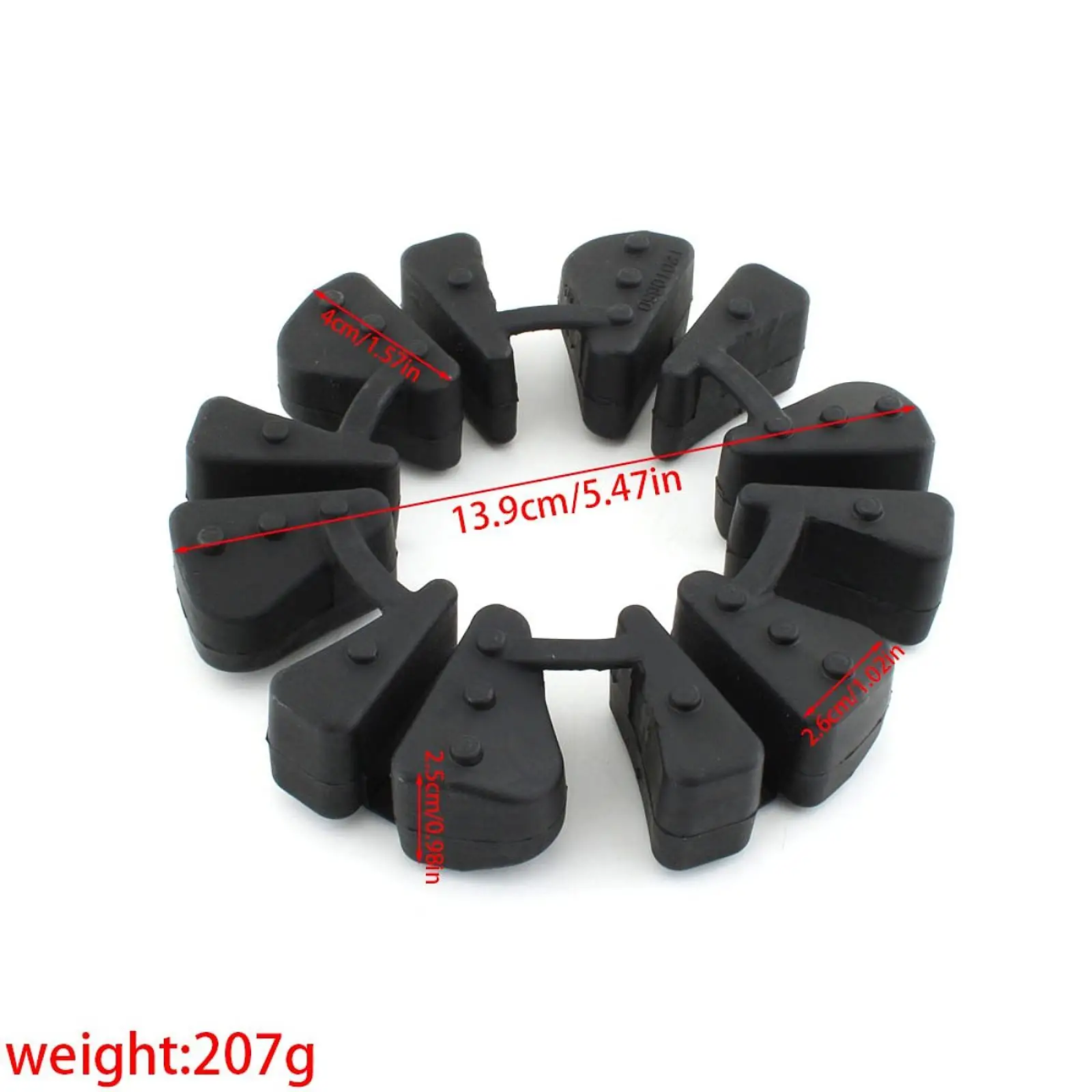 Sturdy Motorcycle Rear Wheel Hub Cushion Rubber Damper Spare Part for Triumph Daytona 675 675R