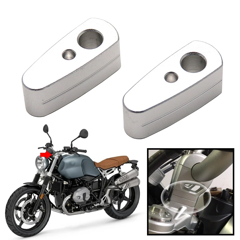 

Fit For BMW R nineT Scrambler RnineT Urban G/S R ninet-Pure Motorcycle Accessories Aluminum Handlebar Riser Clamps Heightening