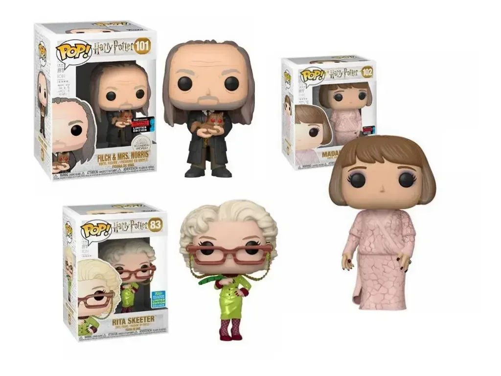 POP Harri Series Madame Maxime RITA SKEETER FILCH&MRS.NORRIS Vinyl Figure Dolls Model Toys For Children Christmas Gift