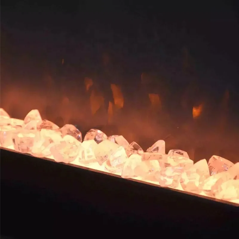 Factory Supply Heating Fire Place Insert Luxury Modern Decorative Indoor Custom 100 Inch Electric Fireplace