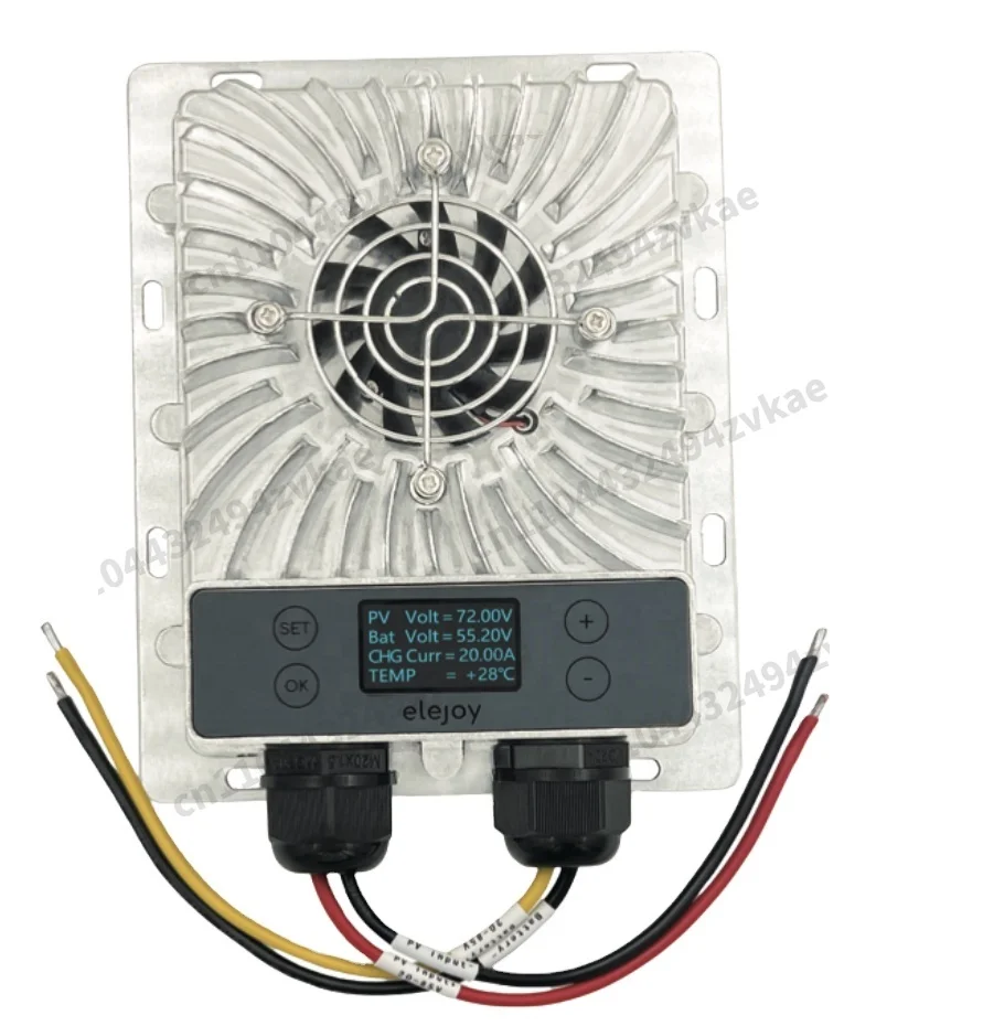 ELEJOY EMX20A 1200W Adjustable MPPT Solar Charge Controller 99% Smart Buck Boost LED Display