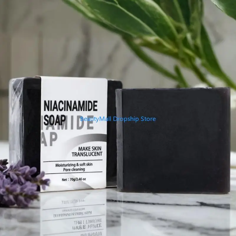 40JD 70 جرام صابون نياسيناميدات صابون عملي مرطب صابون سهل الاستخدام صابون تنظيف عميق للسفر المنزلي