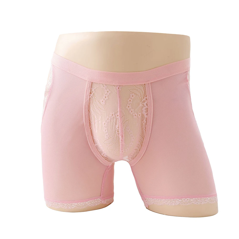 

Blue U Pouch Underwear Transparent Underpants Waist Length 60 88cm Solid Color Pattern Suitable For All Seasons Average Size