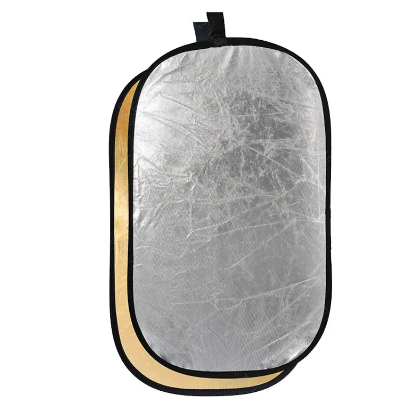 Reflector Photography Holder Crossbar 2 in 1 Silver Filled Board Portable Folding Studio Photography