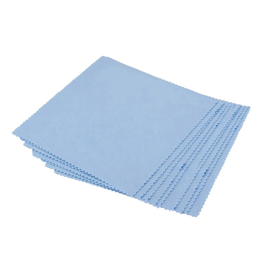 

80Pcs Eyeglasses Cleaning Cloth Microfiber Polishing Cloth Lens Screen Fingerprint Dust Oil Remover Cleaning Cloths for Lens