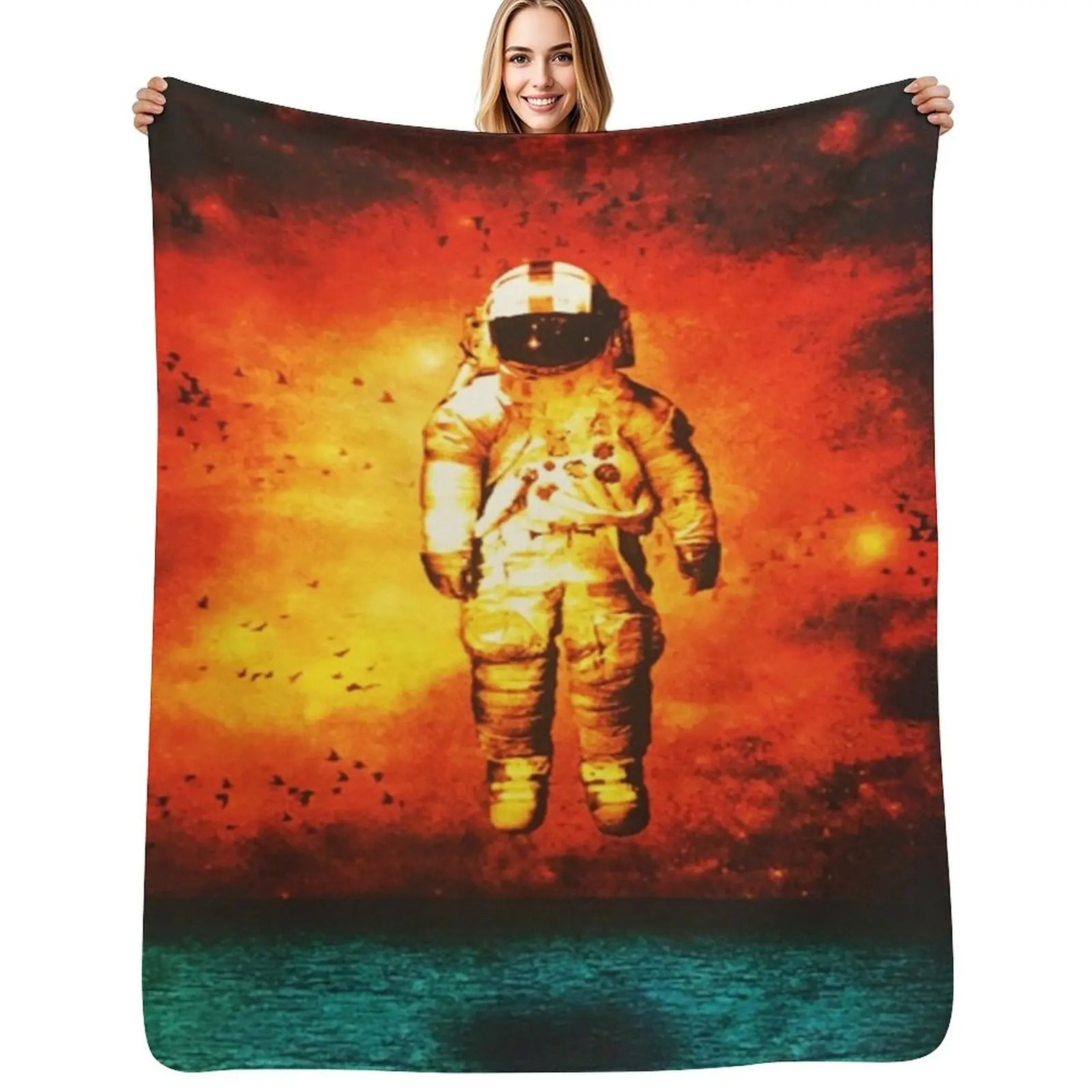 

Deja Entendu Throw Blanket Travel Size Cozy Blanket for Plane Train