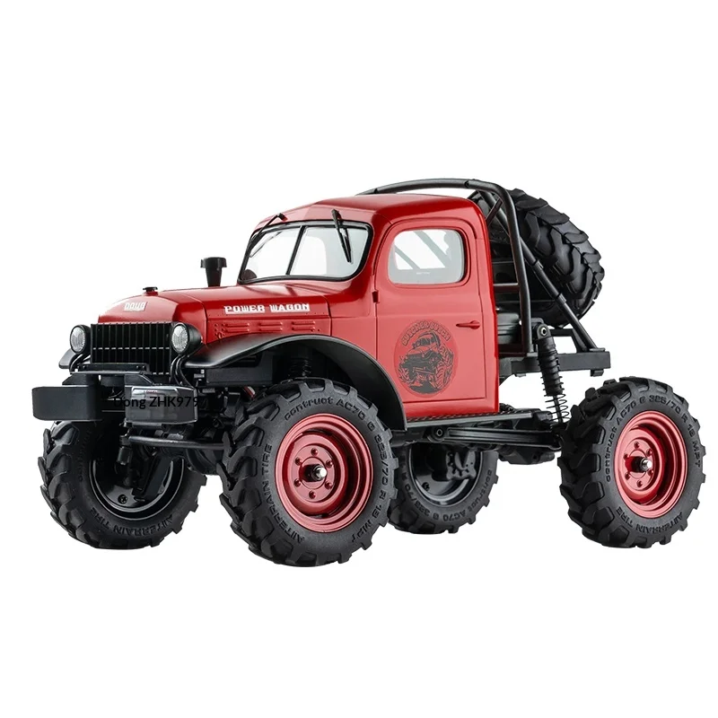 

FMS Little Wonder 1/24 Scale Remote Control Climbing Car Model Parent-Child Toy Electric Four-Wheel Drive Off-Road POWER WAGON