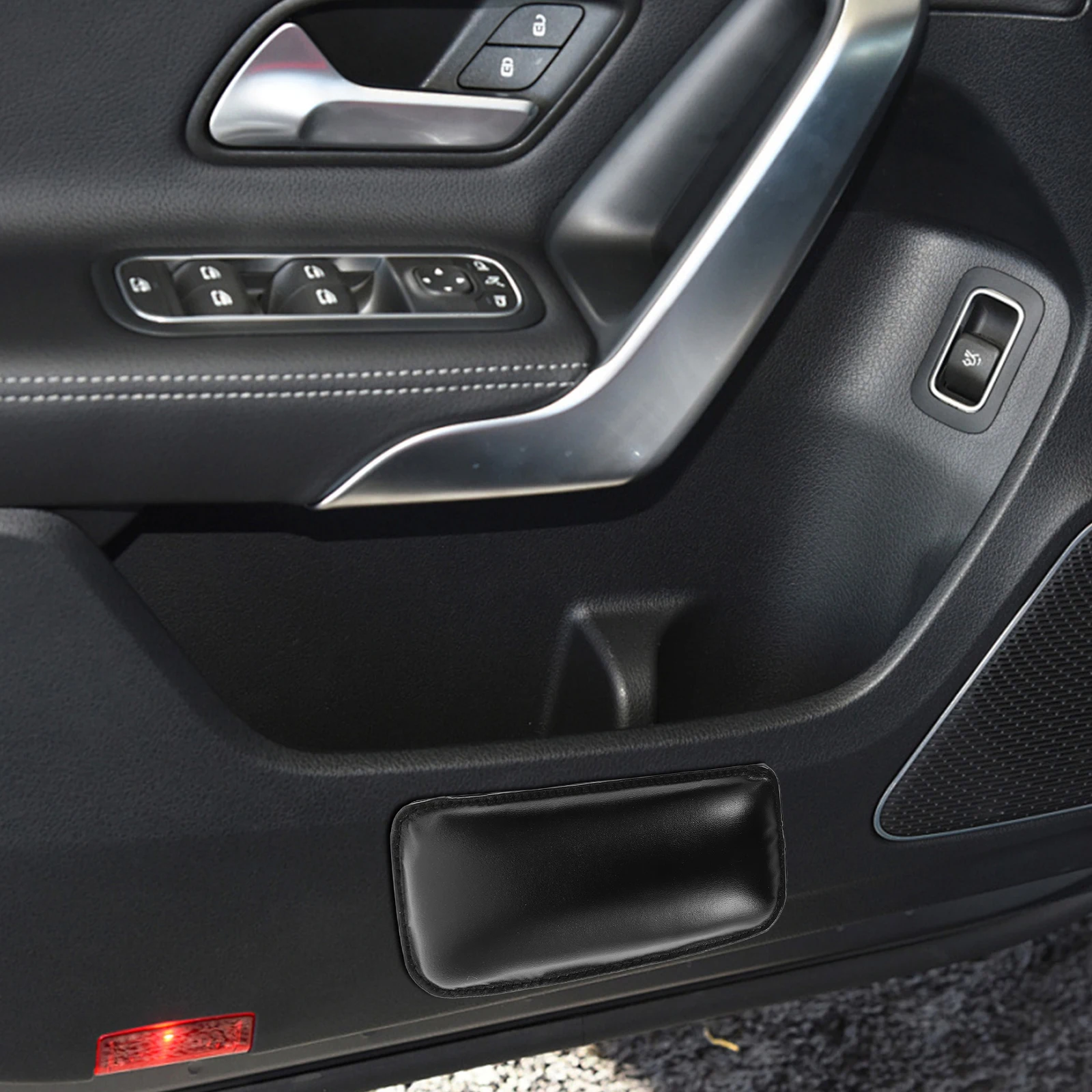 

2pcs Car Leg Cushion Knee Armrest Elbow Pad Universal Sponge Comfort Interior Accessories Car Seat Extension