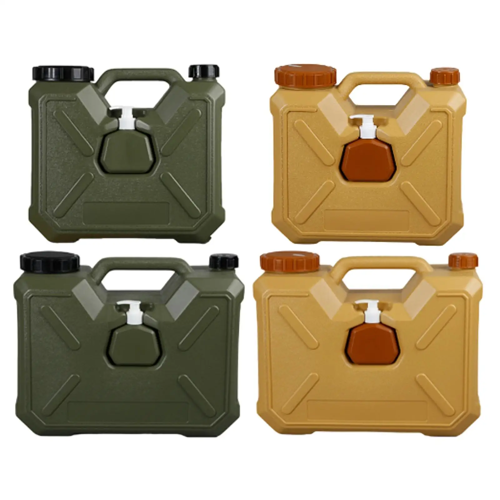 حاوية مياه مع دلو حنفية خزان مياه لصيد الأسماك وحقيبة الظهر والنزهات