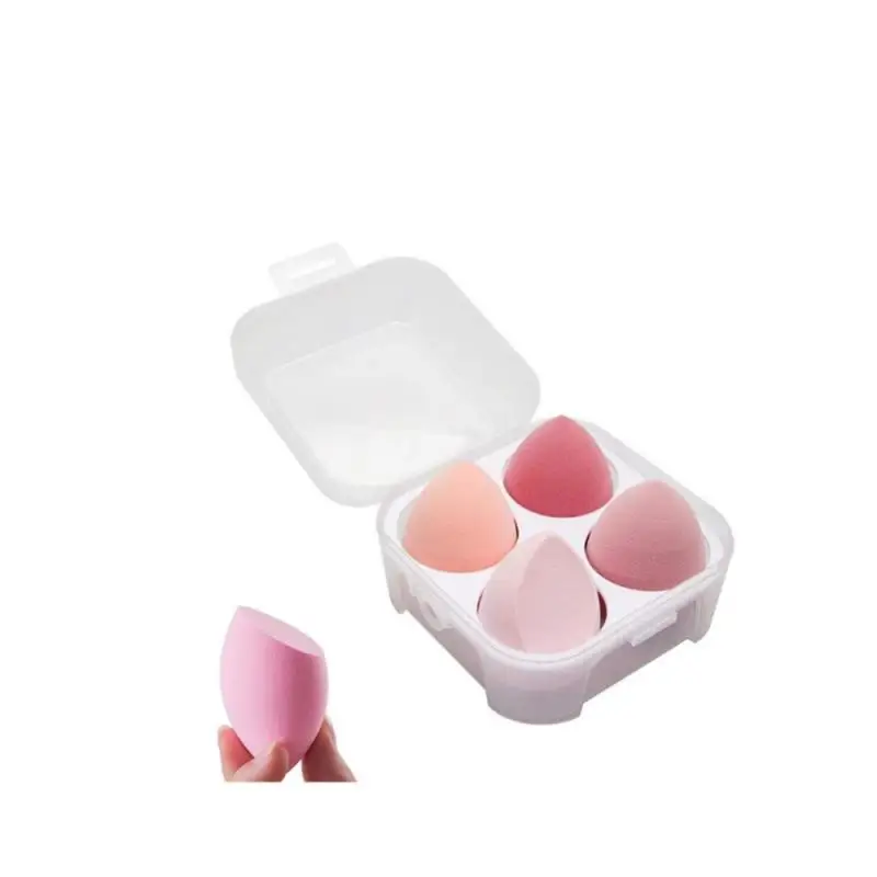 4Pc Beauty Egg Makeup Blender Cosmetic Puff Makeup Sponge Cushion Foundation Powder Sponge Beauty Tool Women Make Up Accessories