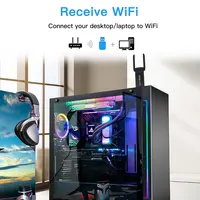 FENVI 1800Mbps WiFi 6 USB Adapter Dual Band 2.4G/5Ghz Wireless WiFi Receiver USB 3.0 Dongle Network Card For Laptop PC Win 10/11 6