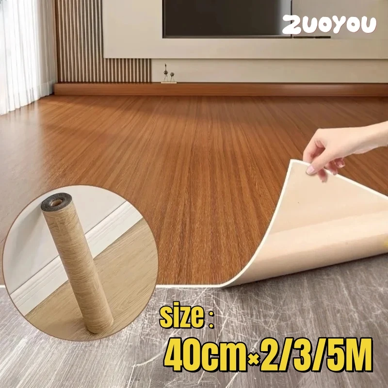 

Самоклеящаяся напольная наклейка с имитацией древесины для ремонта гостиной, водонепроницаемые износостойкие обои, домашний декор