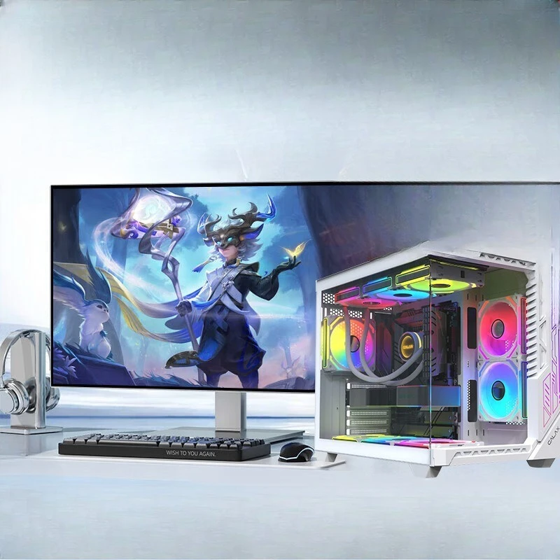 Desktop assembly computer independent display game desktop computer host e-sports