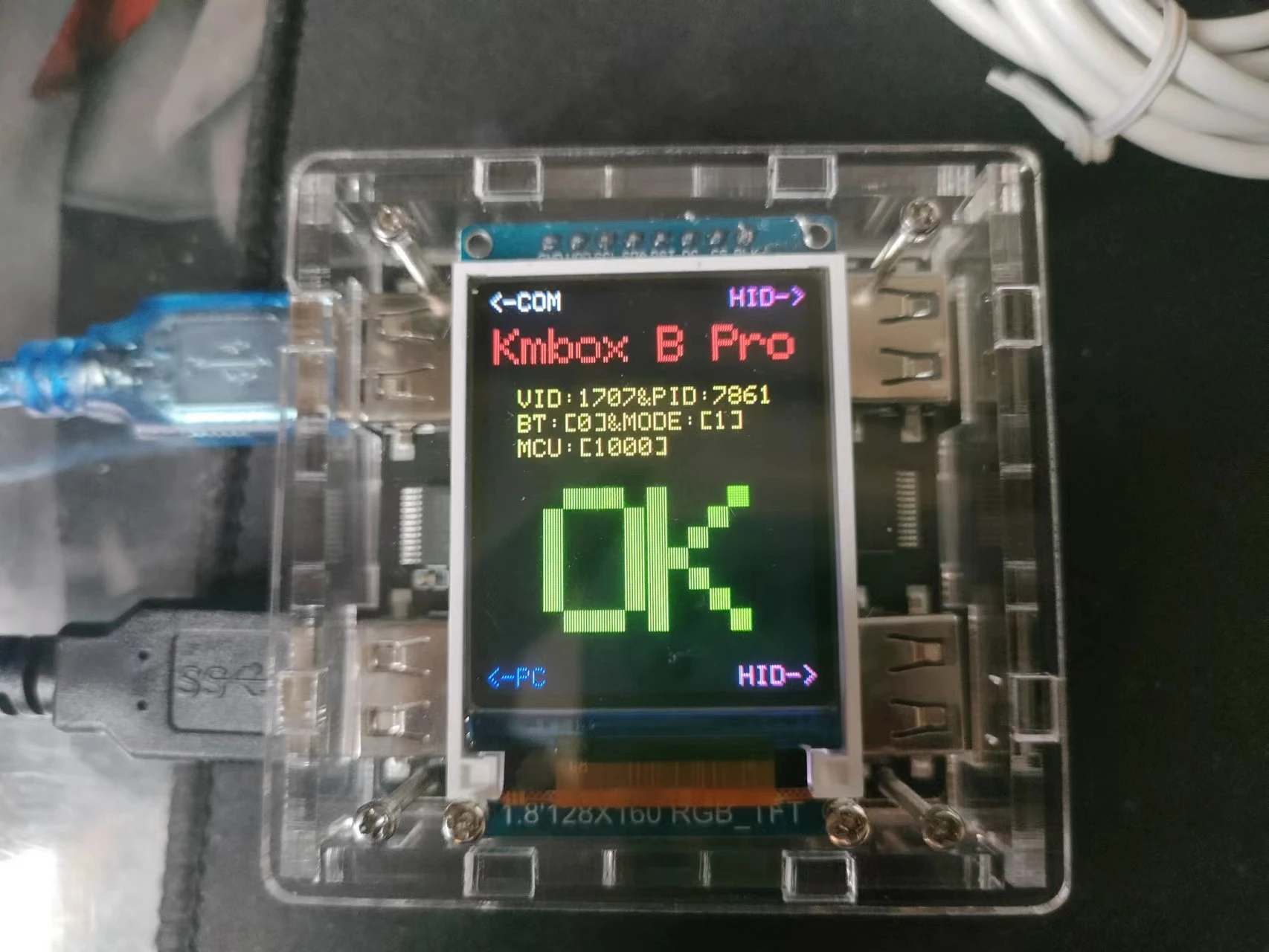 Kmbox AB Expansion Converter Physical Peripheral USB for   Board with LCD Display Suitable  Python Develop