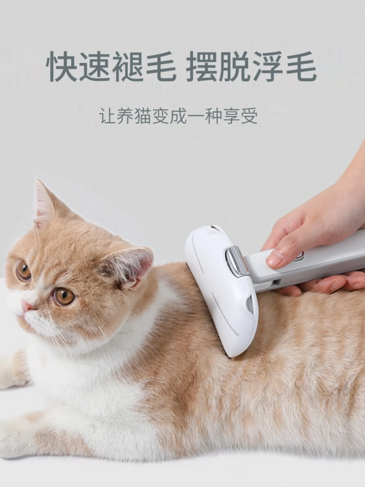 Pet comb, specialized tool for removing floating hair