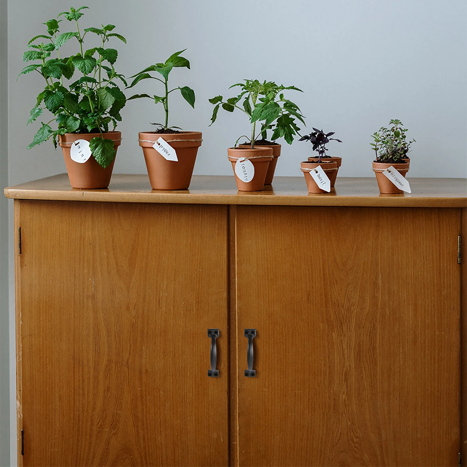 

8pc 6 Door Arch Design Iron Old Fashion Cabinet Pull Handle For Cabinet Wardrobe Drawer Furniture Pull Handle Hardware