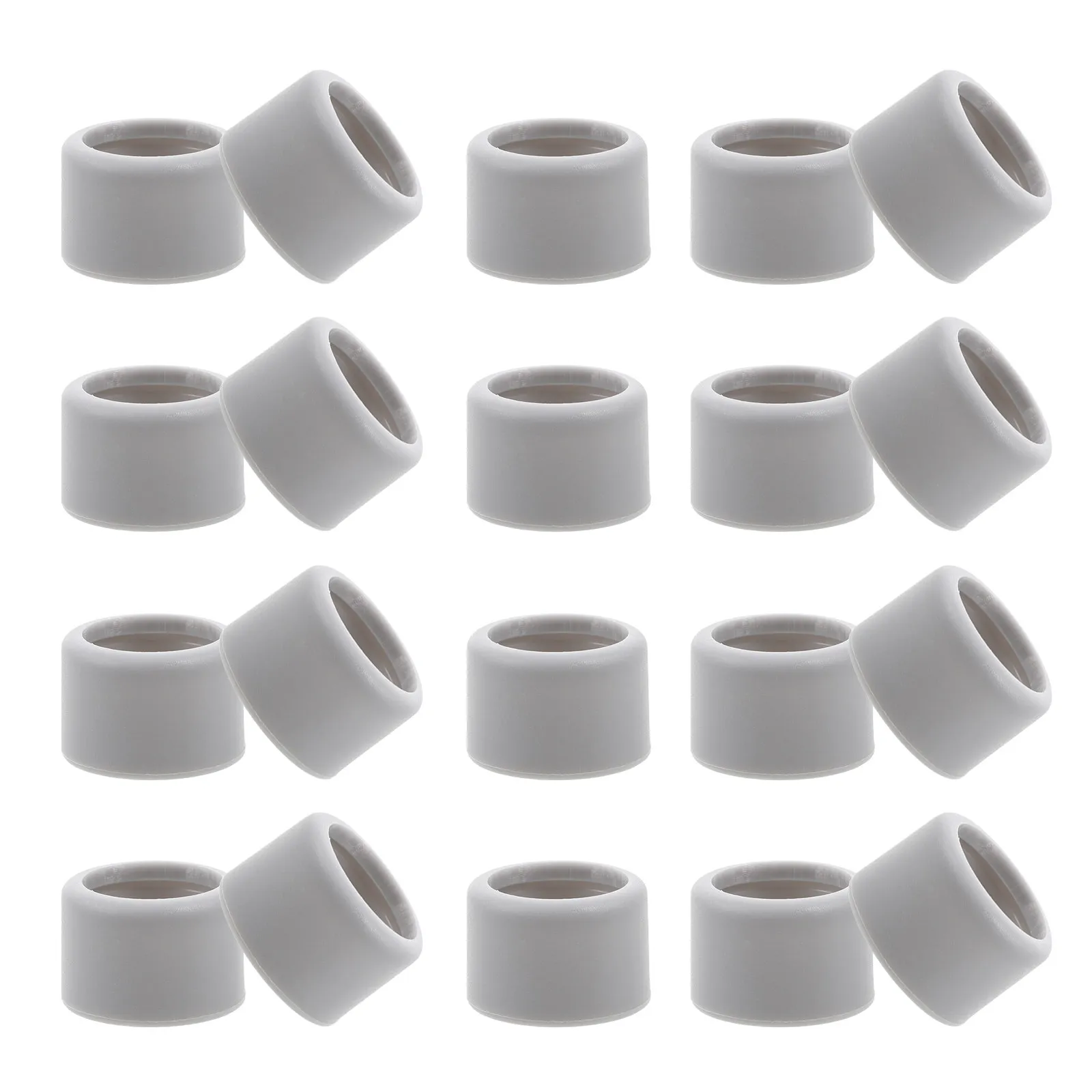 20Pcs Walker Foot Caps Plastic Tube End Caps 22Mm to 19Mm Reducer Wheelchair Glide Covers Replacement Parts Walker Glide Covers
