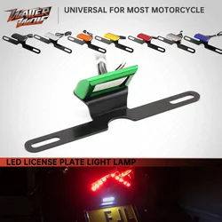 License Plate Lighting For SUZUKI GSF GSXR 600 DL650 Z750 Z900 MT 07 RC EXC 125 NINJA Motorcycle Accessoreis Tail Tidy LED Light