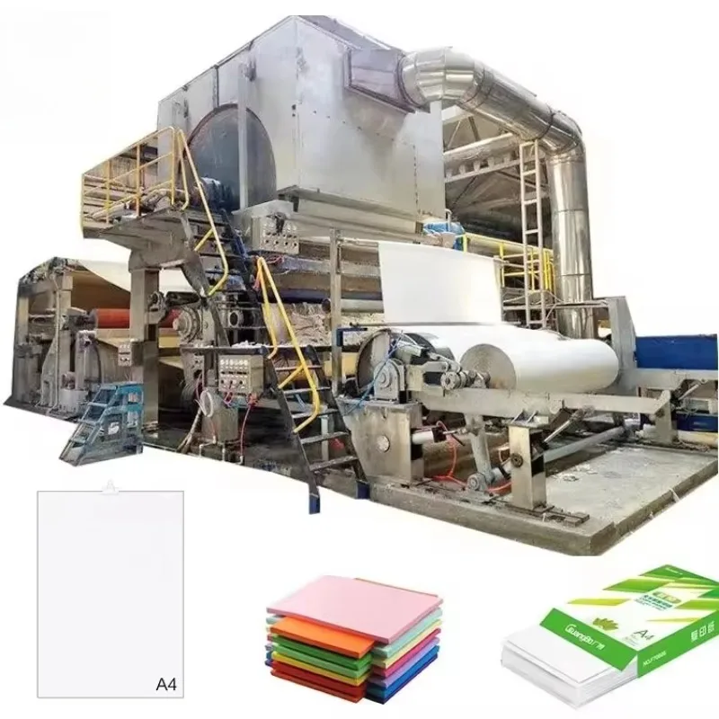 Paper Production Machine Industrial Automatic Paper Making Equipment Factory Manufacturing Line