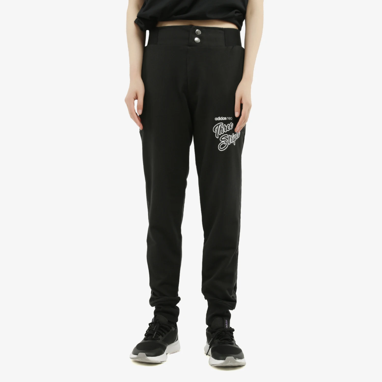 

Adidas genuine spring new women's knitted ankle tied sports pants EI4272