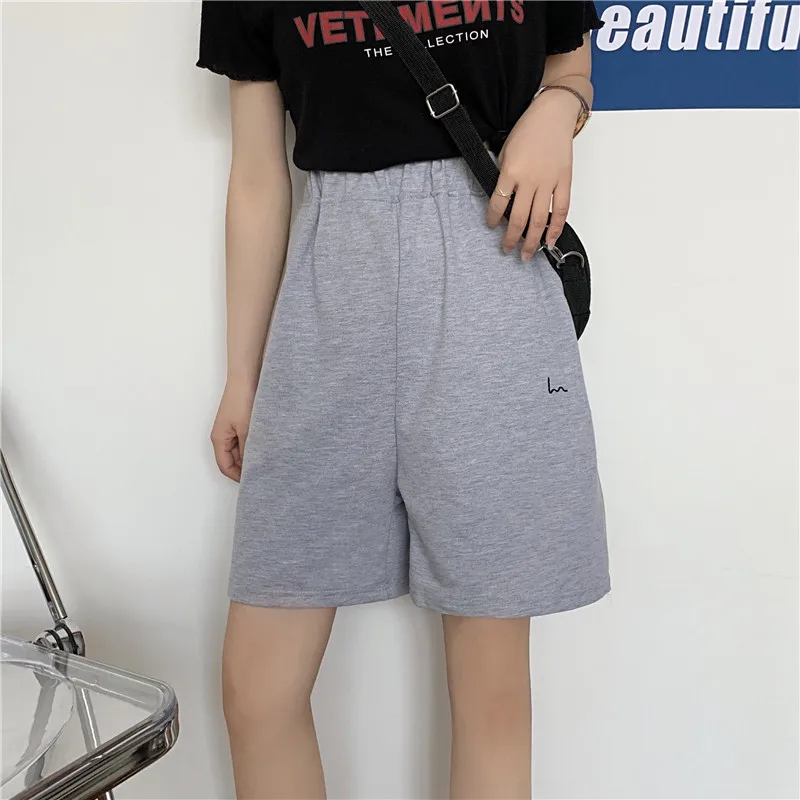 Pantaloncini donna ciclismo vita alta Harajuku sport moda pantaloni sportivi coreani Casual Streetwear estetica Pantalones Cortos estate