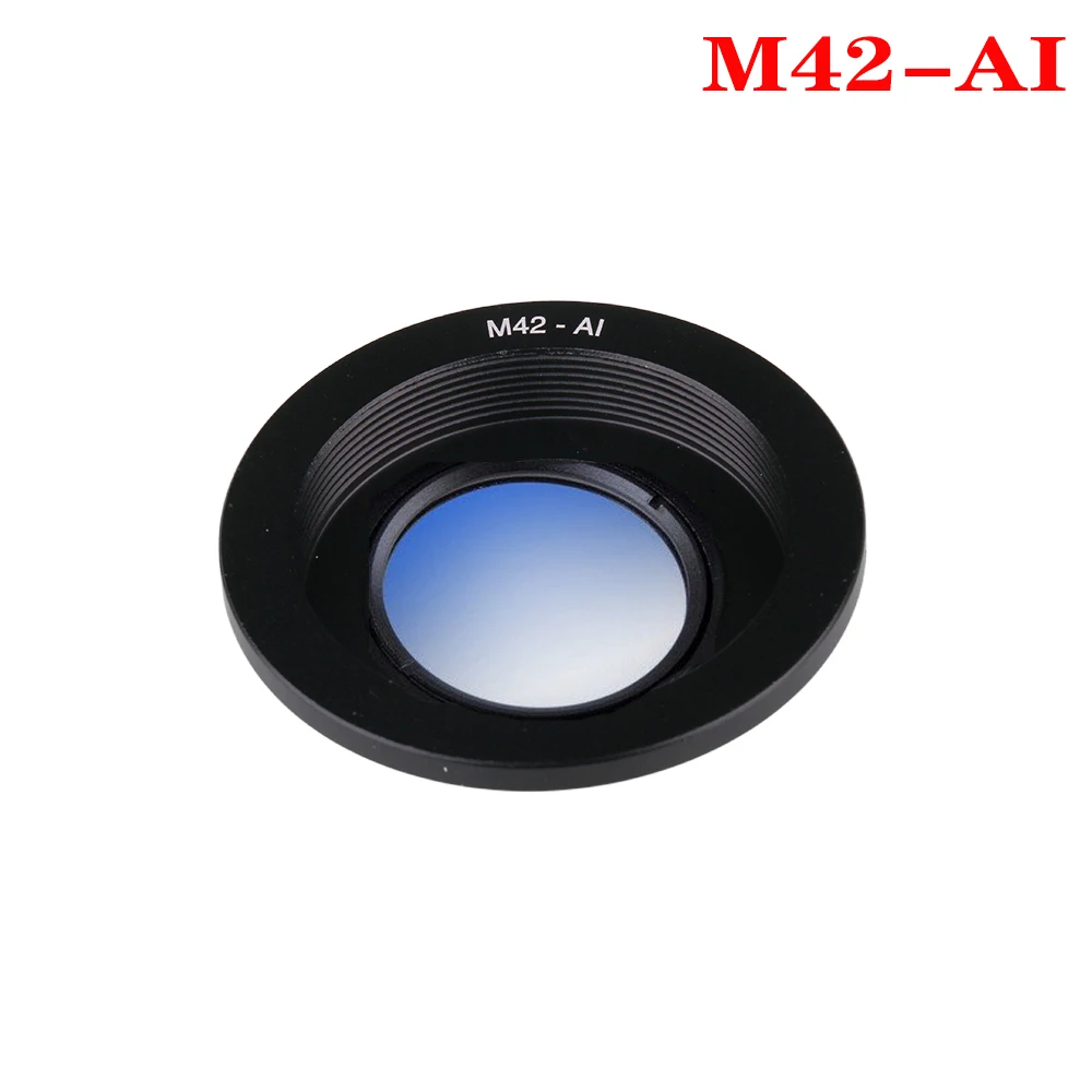 M42-Ai Adapter with Glass Focus Infinity For M42 Screw Lens to for Nikon F Mount Camera SLR DSLR D90 D300s D3200 D7000 D7100