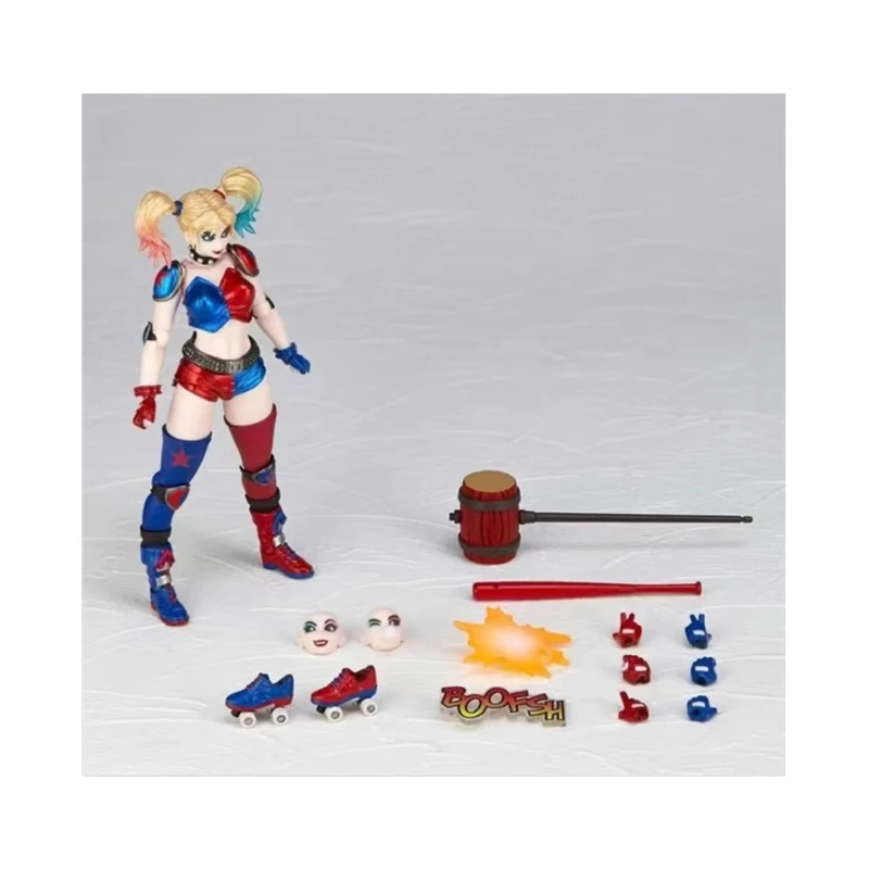 18cm Harley Quinn Action figur x spezielle Task Force Yamaguchi Stil Super Mobile Clown weibliche Puppe Modell Statue Spielzeug