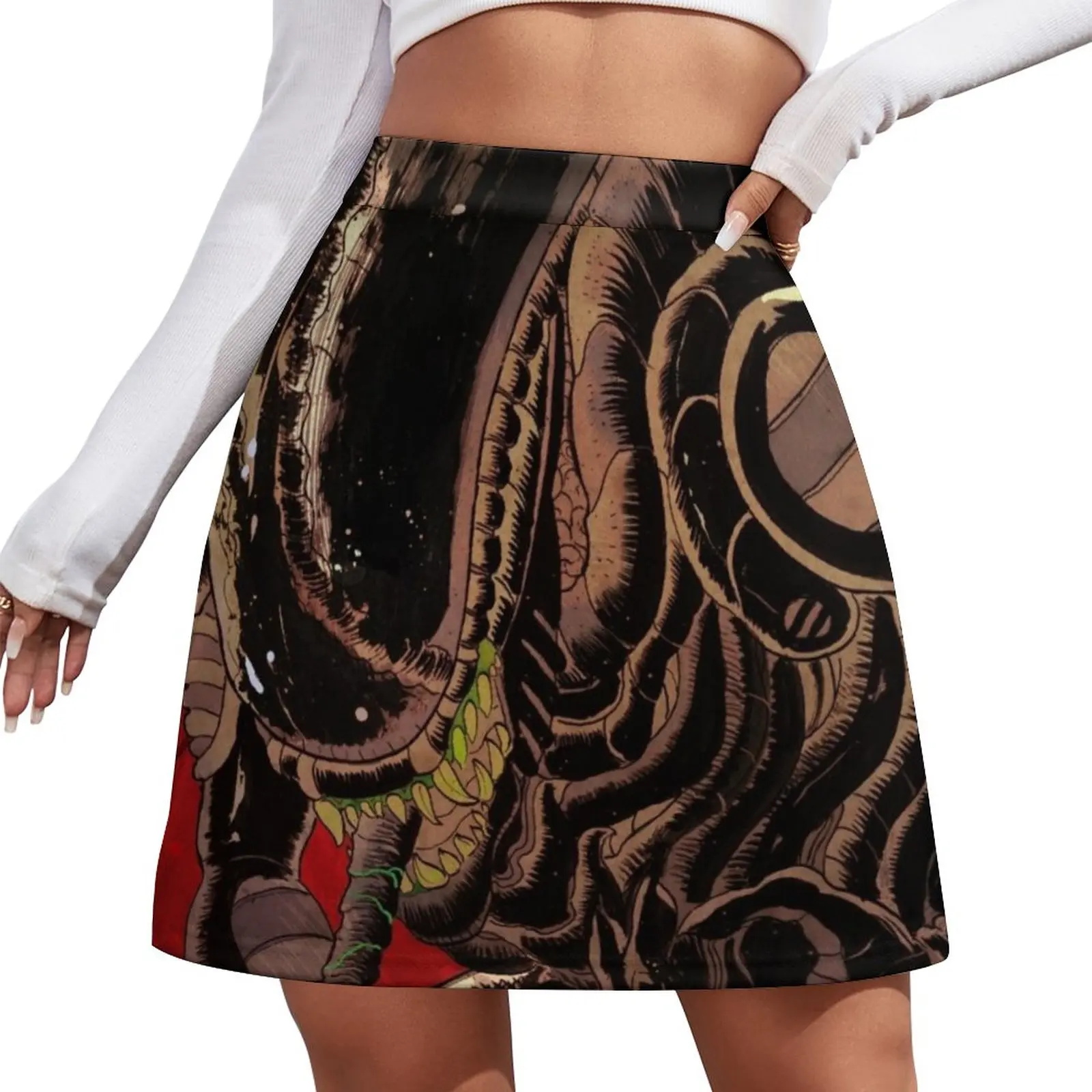 

Alien Mini Skirt korean luxury clothing Miniskirt woman Summer skirt kpop