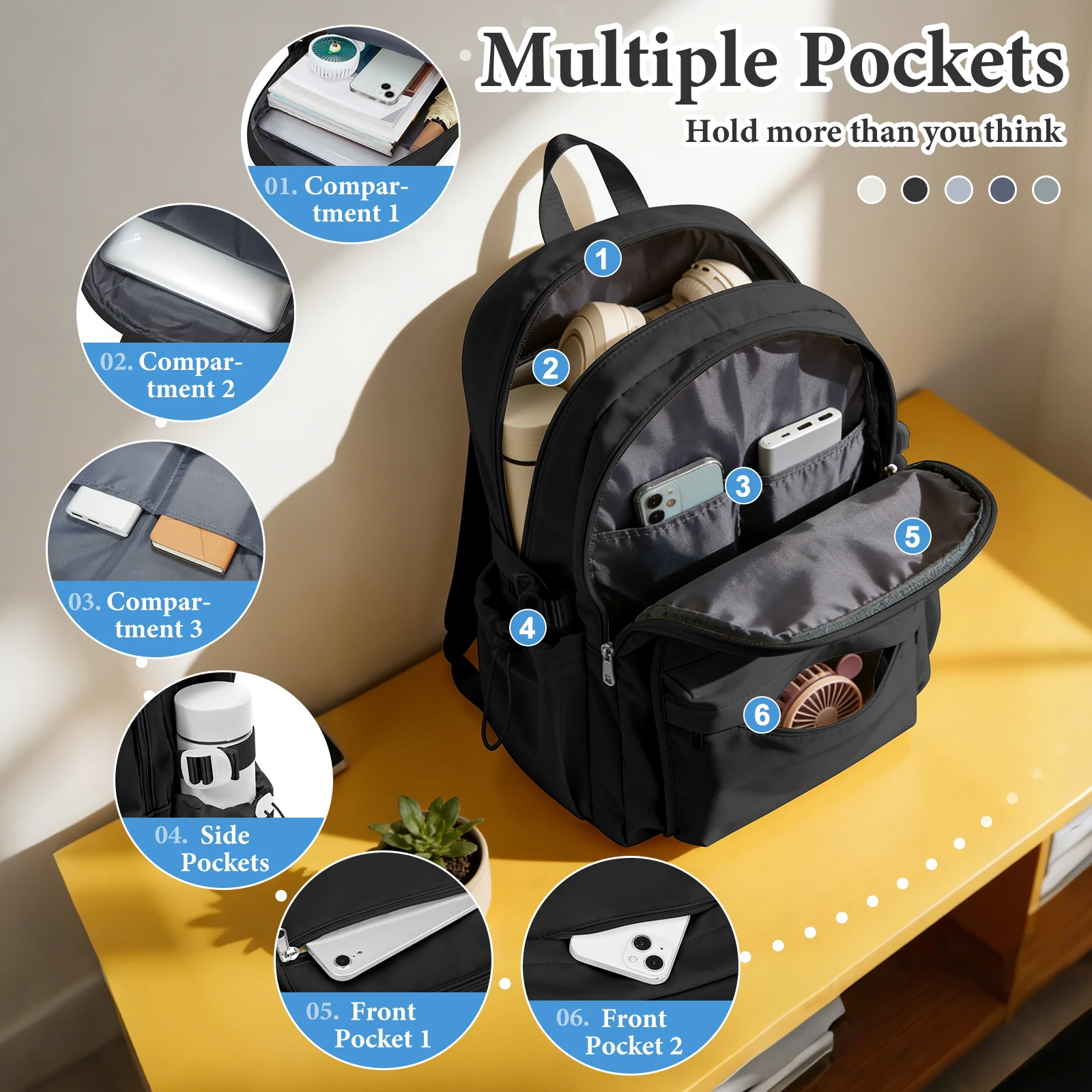 Fashionable School Backpack for Teenanges, Waterproof Backpack For Boys, Women Laptop Backpack, Casual Backapck, Book Bag Unisex
