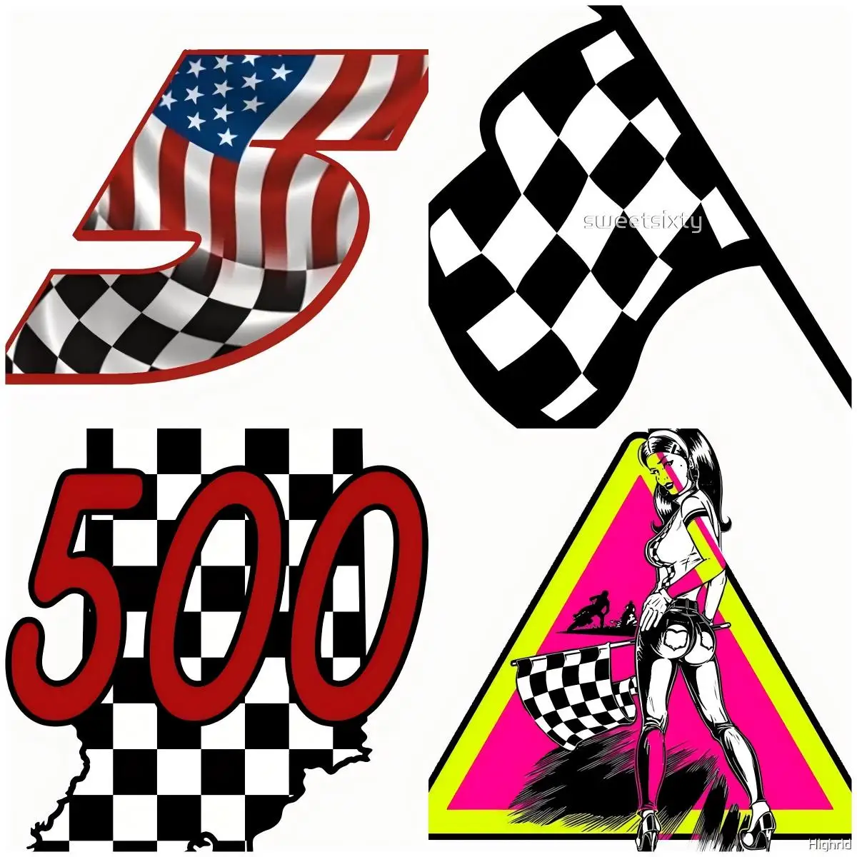 

Checkered Flag Stickers Off Road 4x4 Interior Decoration Car Stuff Interiorjdm Decor Robot Gadgets Adhesive Vinyl Electric