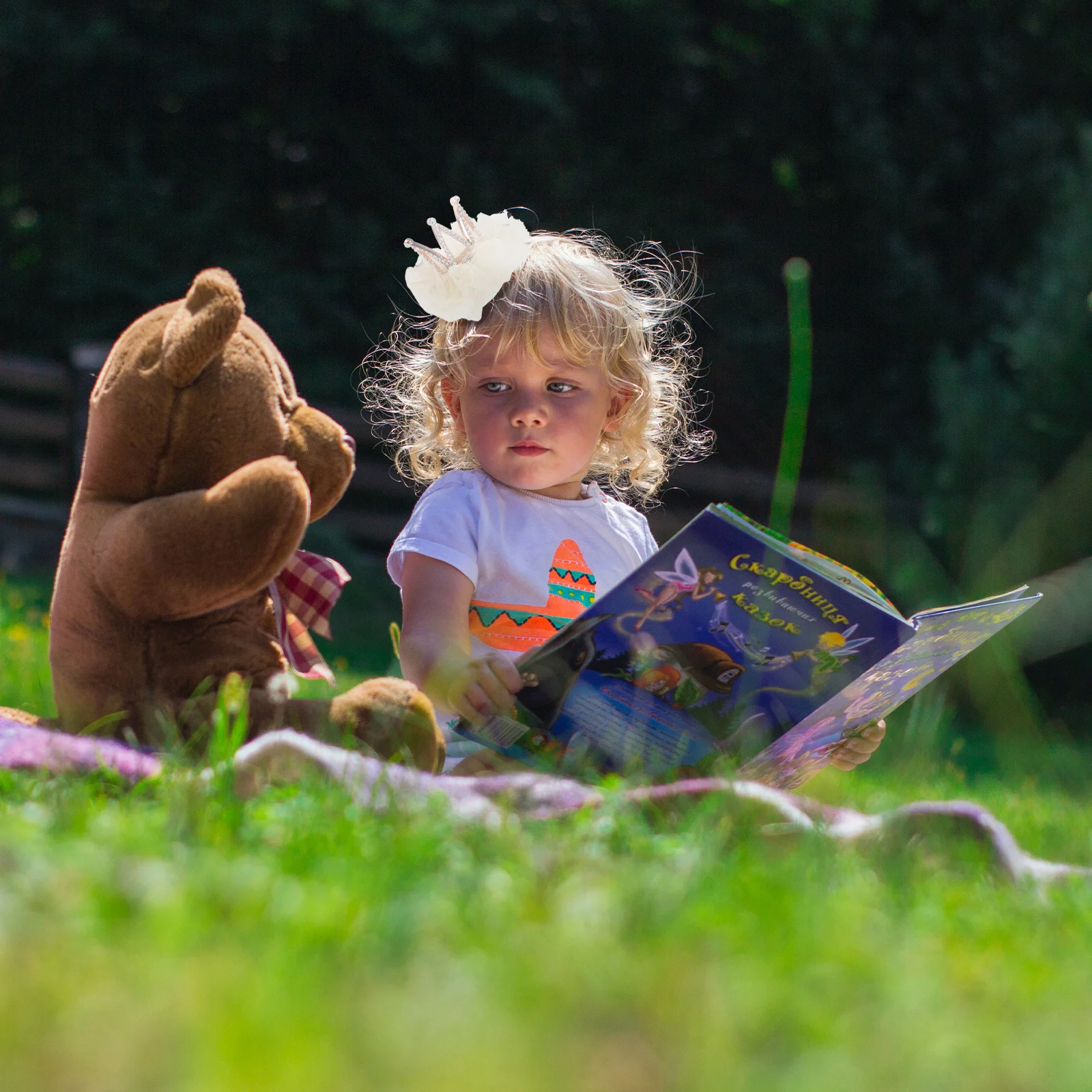 1 قطعة مشبك شعر على شكل تاج من حجر الراين إكسسوارات رائعة للفتيات باللون البيج المتين بتصميم رائع من حجر الراين #5