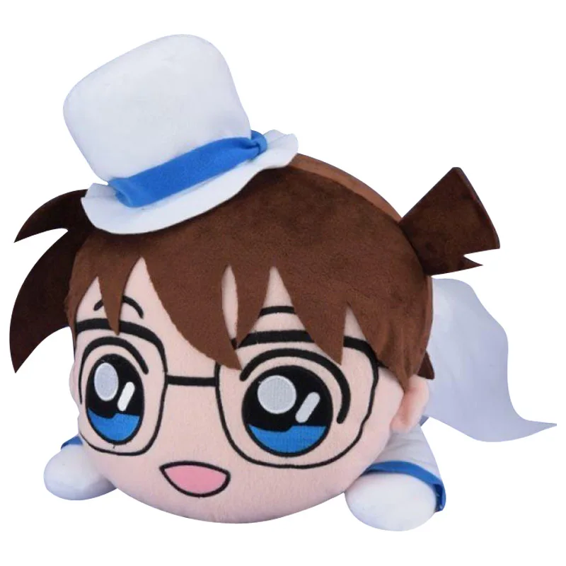 Cute Japan Anime Detective Conan Case Closed Kaitou Kid Style Lay Down Big Plush Plushes Stuffed Pillow Doll Toy Kids Gifts 40cm