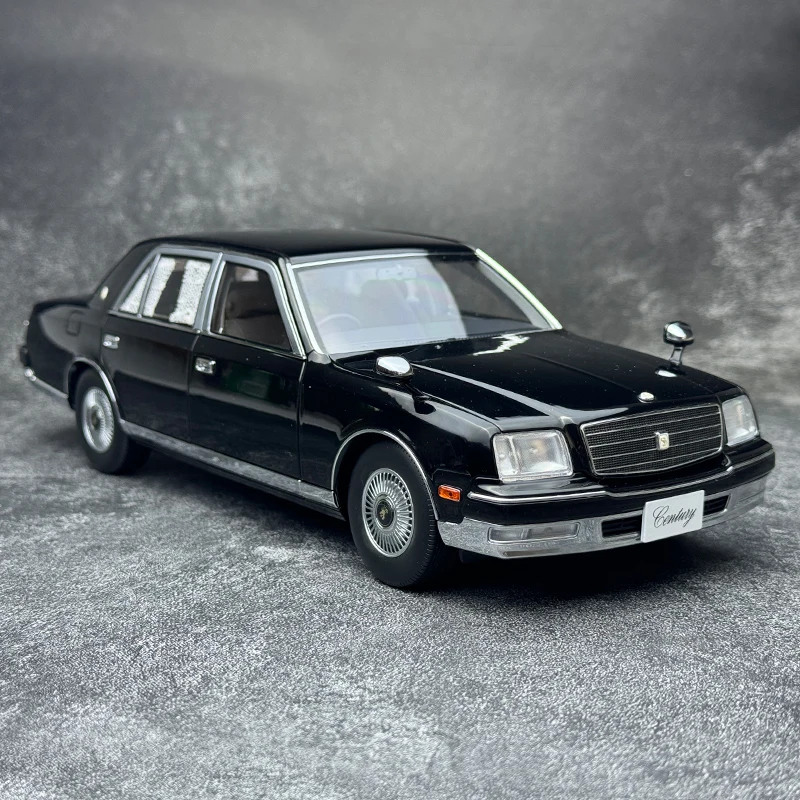 Almost Real Car model 1/18 Toyota Century alloy full open model 1997 black Static collection Collect Holiday gift