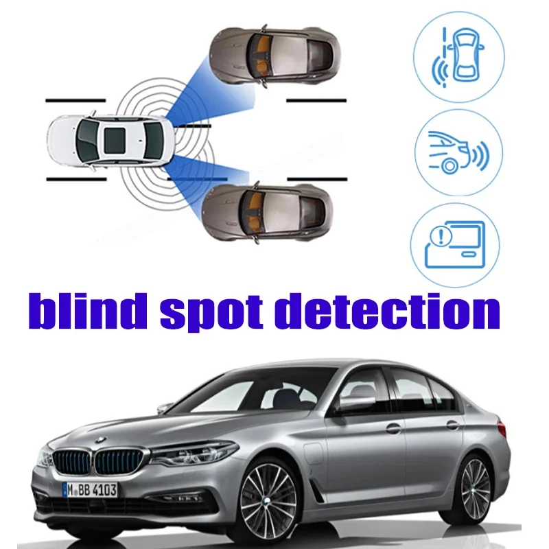 For BMW 5 G30 G31 G38 2017~2019 Car BSD BSA BSM Blind Area Spot Warning Safety Drive Alert Mirror Rear Radar Detection System